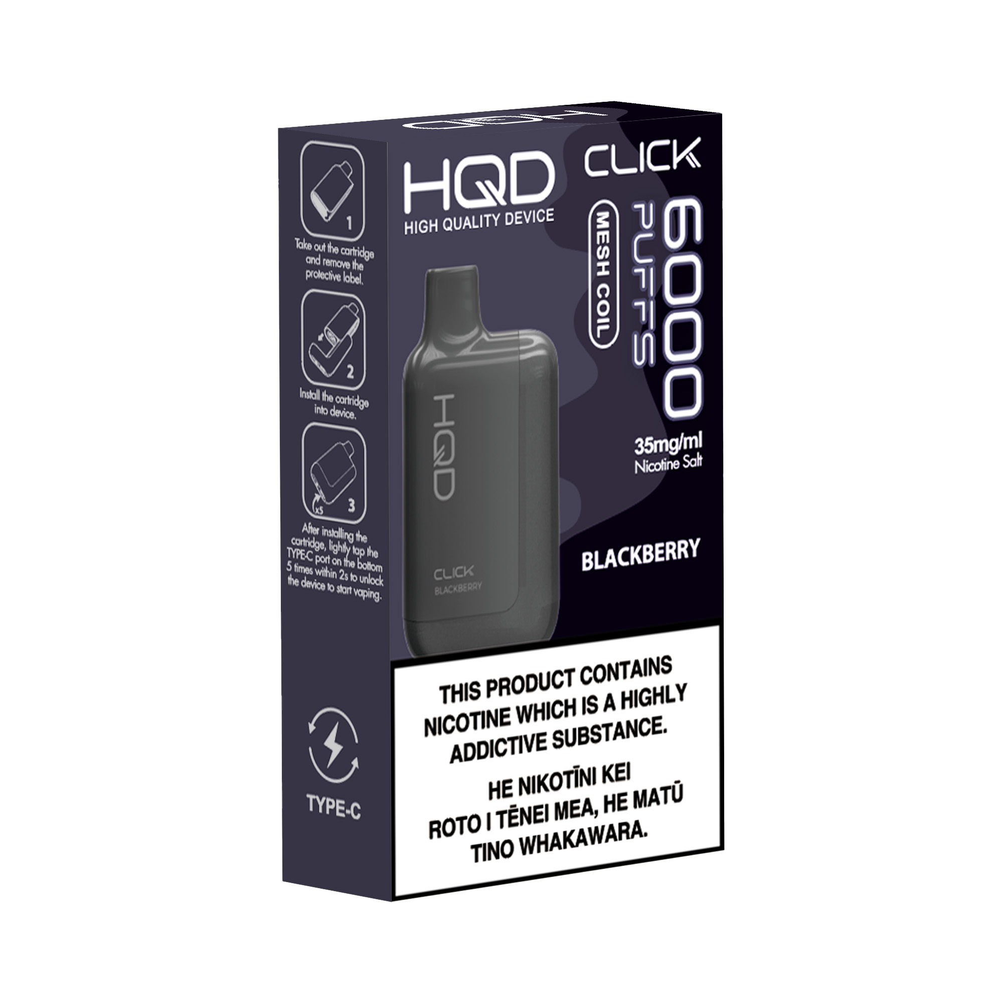 HQD Click Kit - Blackberry