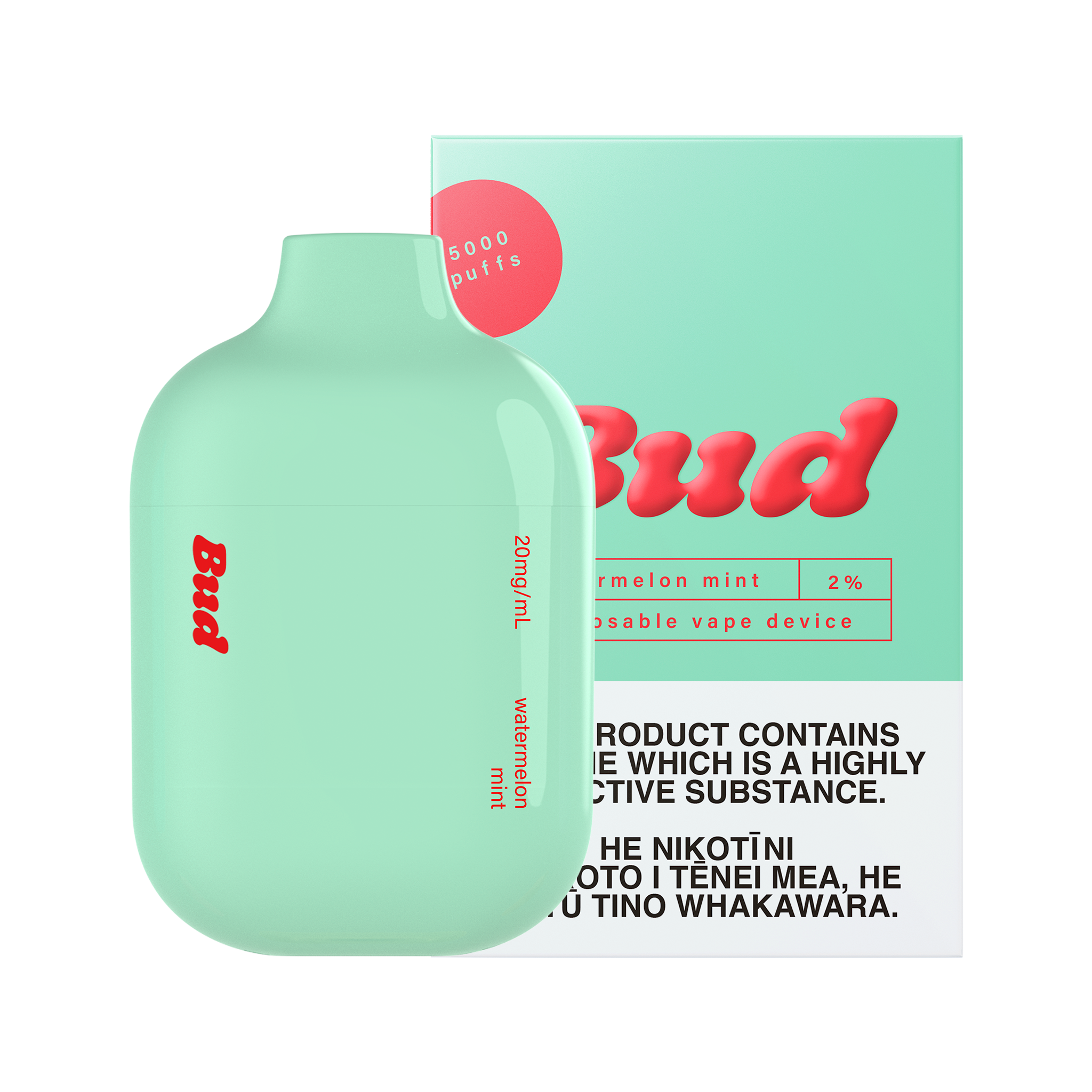 Bud (5000 Puffs) - Watermelon Mint