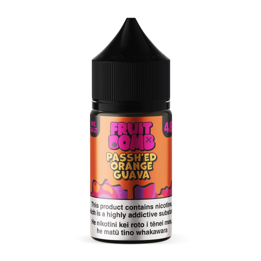 Fruit Bomb Salts - Passhed Orange Guava - Vapoureyes