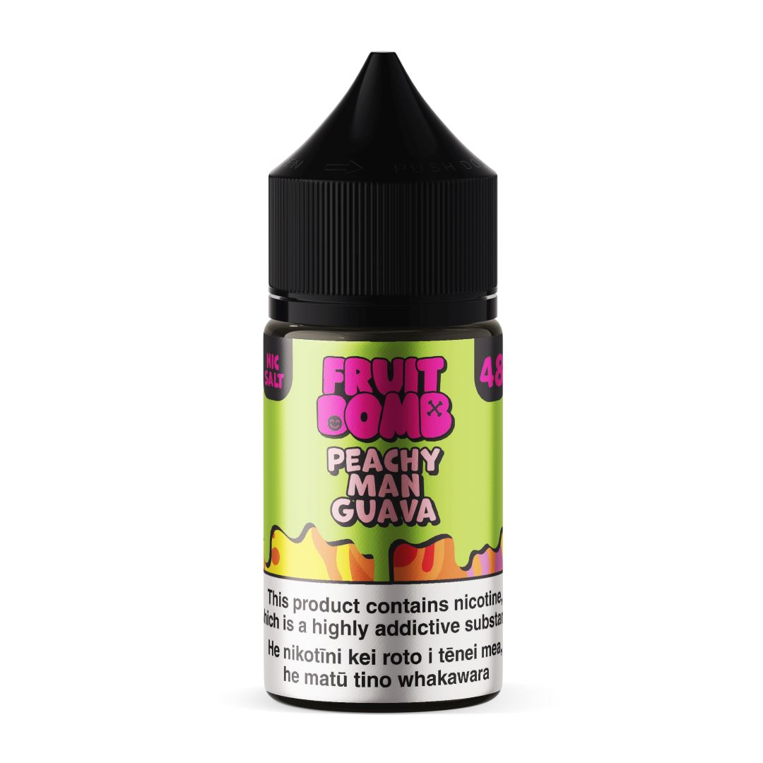 Fruit Bomb Salts - Peach Guava