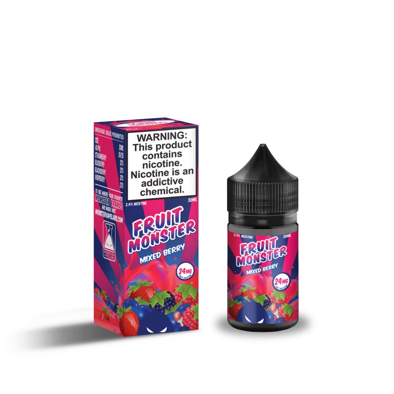 Fruit Monster Salt - Mixed Berry - Vapoureyes