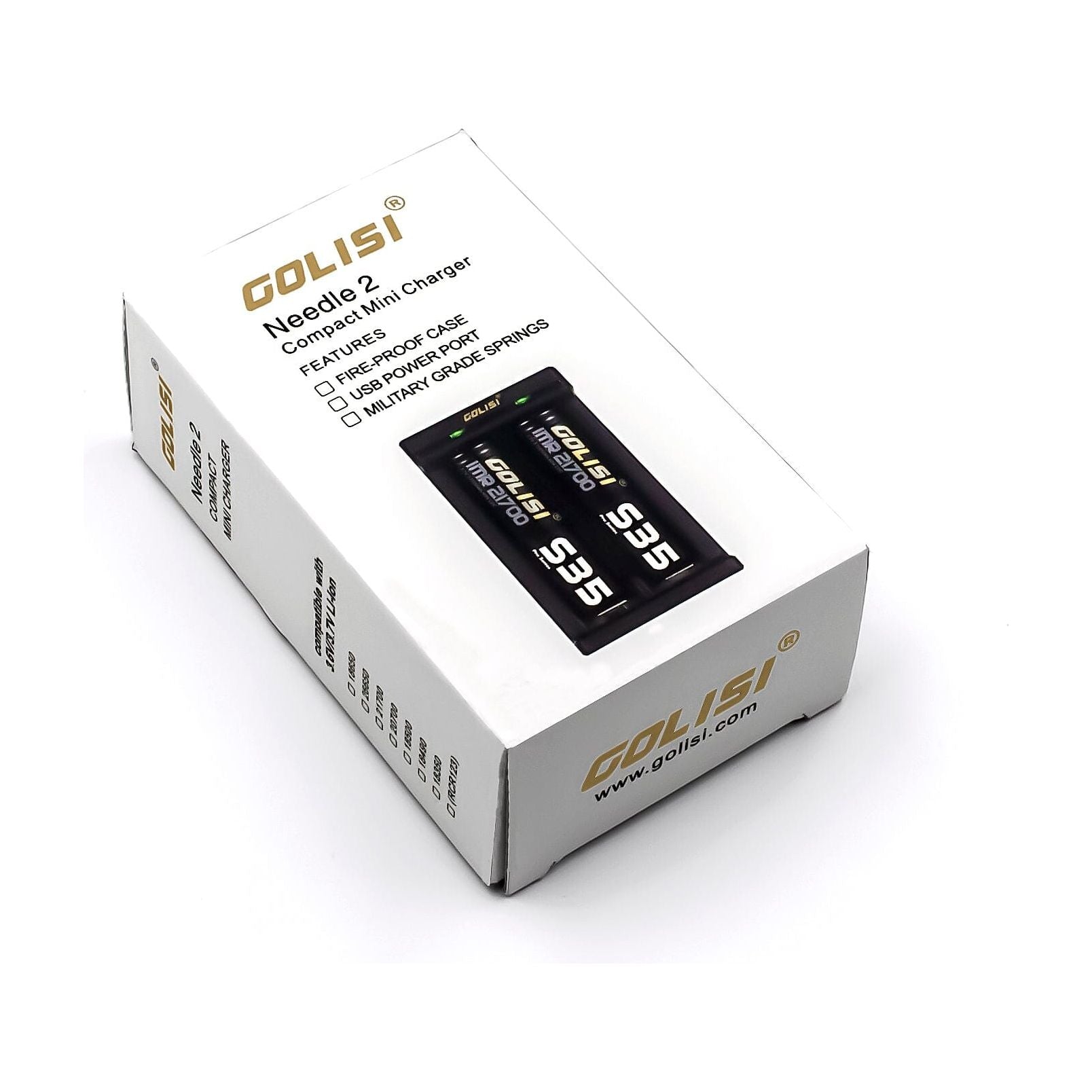 Golisi - Needle 2 USB Compact Mini Charger