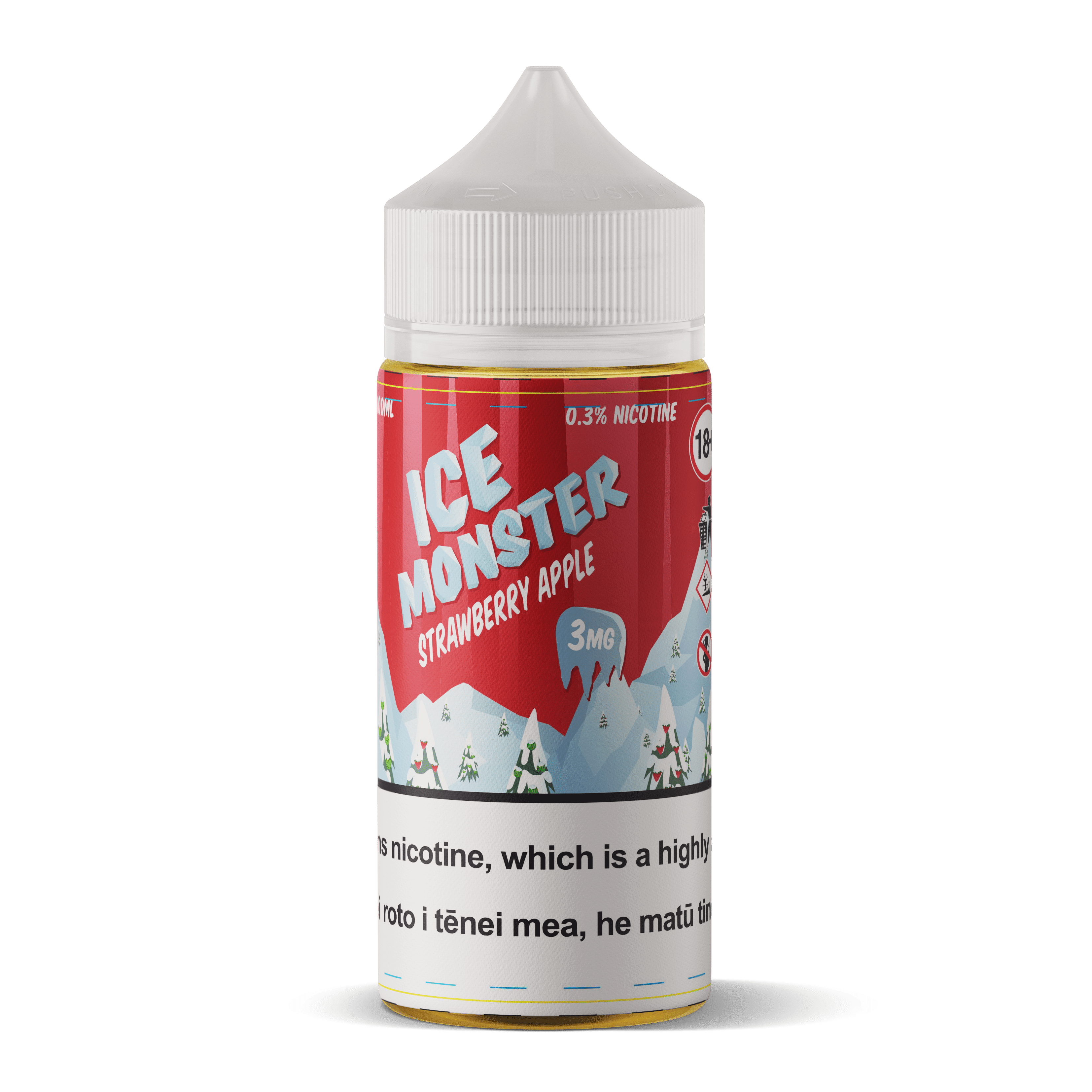 Ice Monster - Strawberry Apple