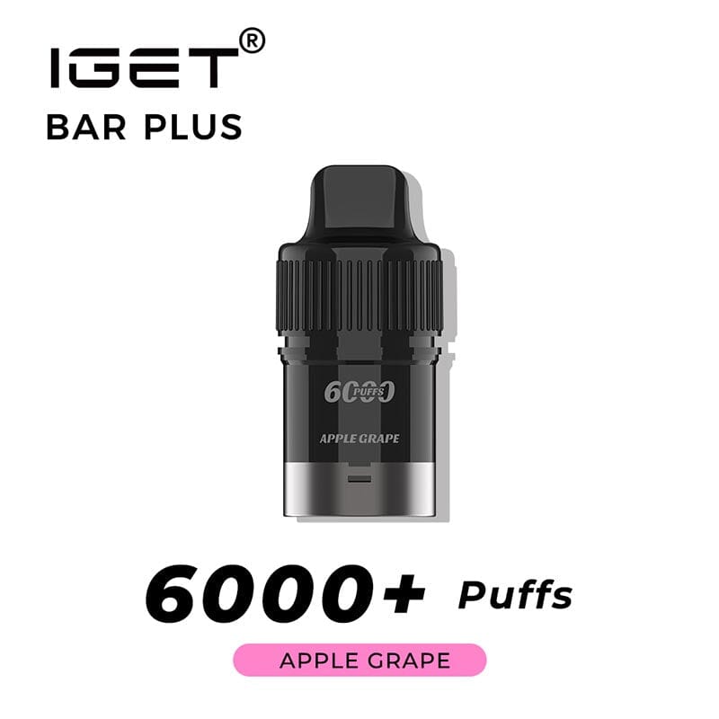 iGET Bar PLUS Pod V2 (6000 Puffs) - Apple Grape