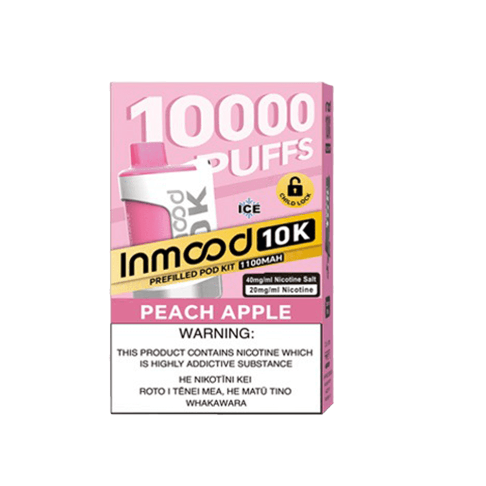 Inmood 10K Prefilled Pod Kit - Peach Apple