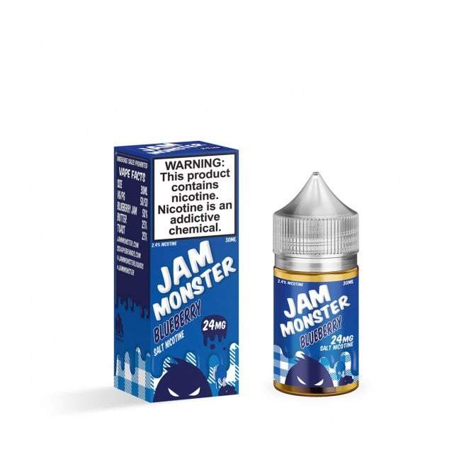 Jam Monster Salt - Blueberry - Vapoureyes