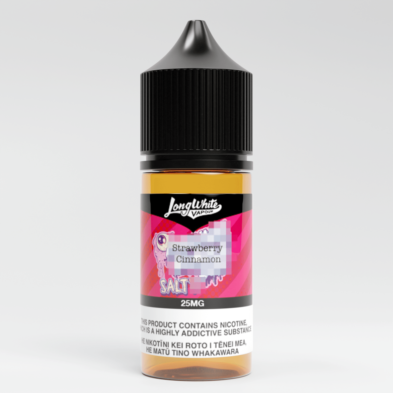 Long White Vapour Salts - Strawberry Cinnamon