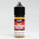 Long White Vapour Salts - Strawberry Cream - Vapoureyes