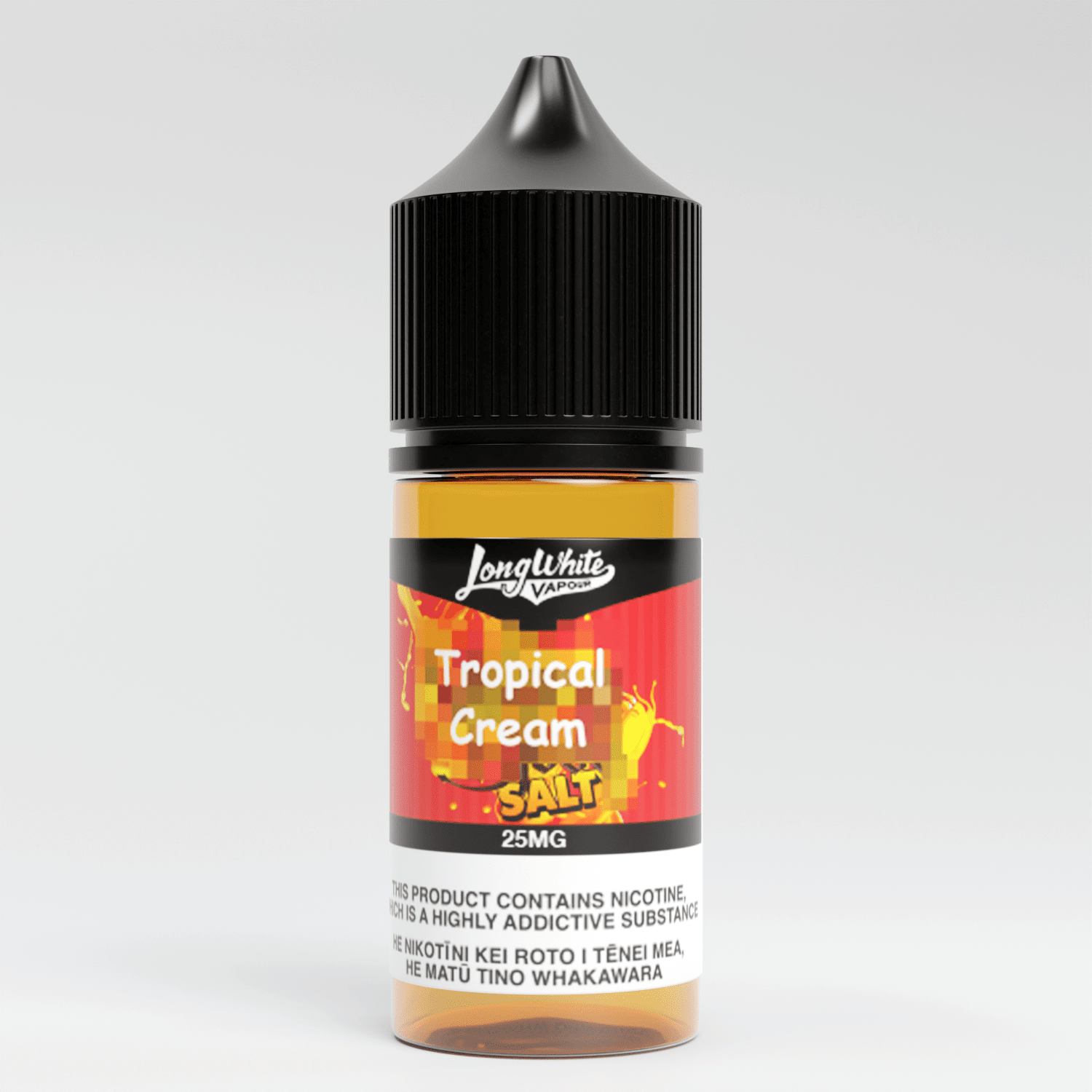 Long White Vapour Salts - Tropical Cream