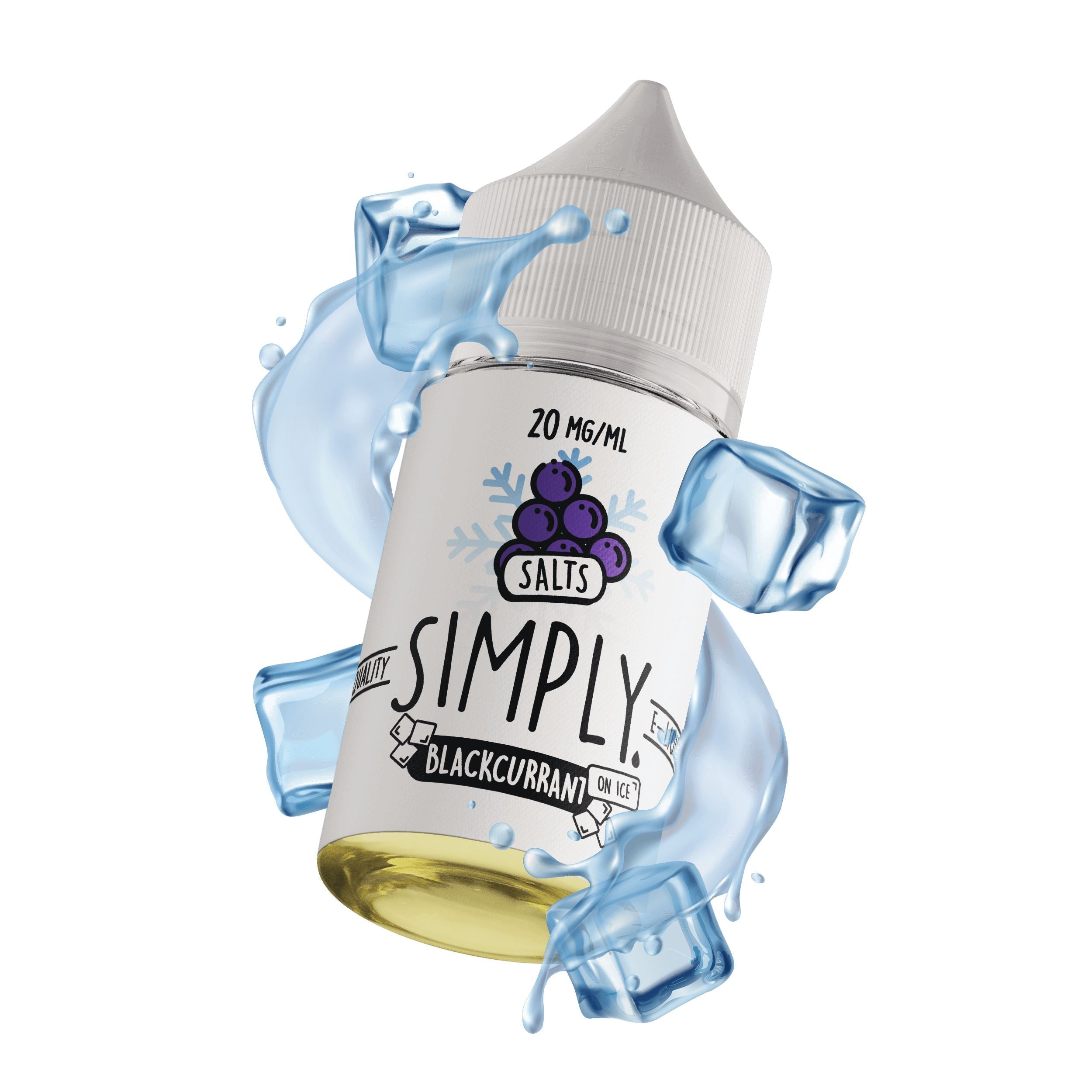 Simply Salts - Blackcurrant (on Ice) - Vapoureyes