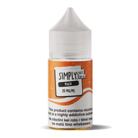 Simply Salts On Ice - Peach - Vapoureyes