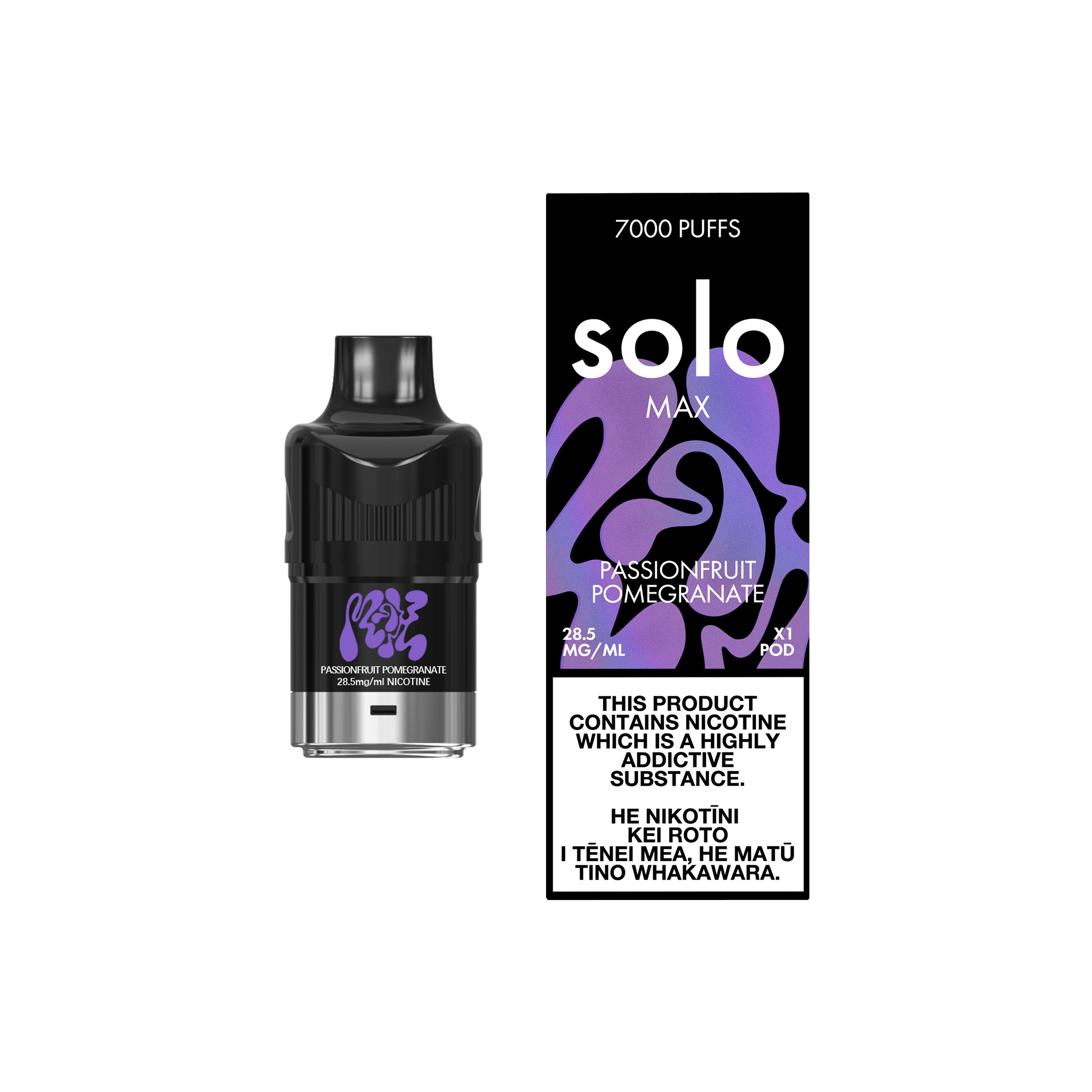 solo MAX Pod - Passionfruit Pomegranate