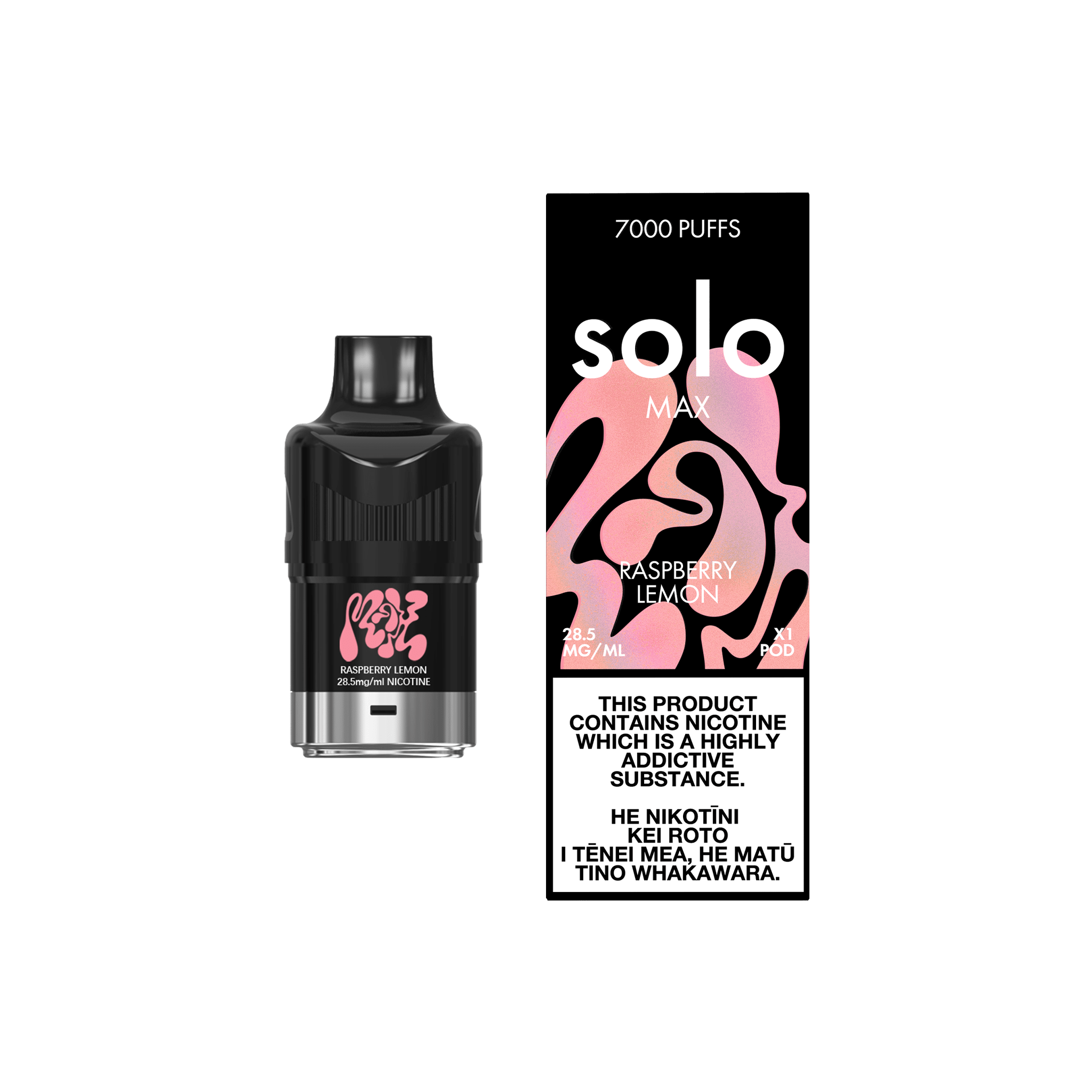 solo MAX Pod - Raspberry Lemon