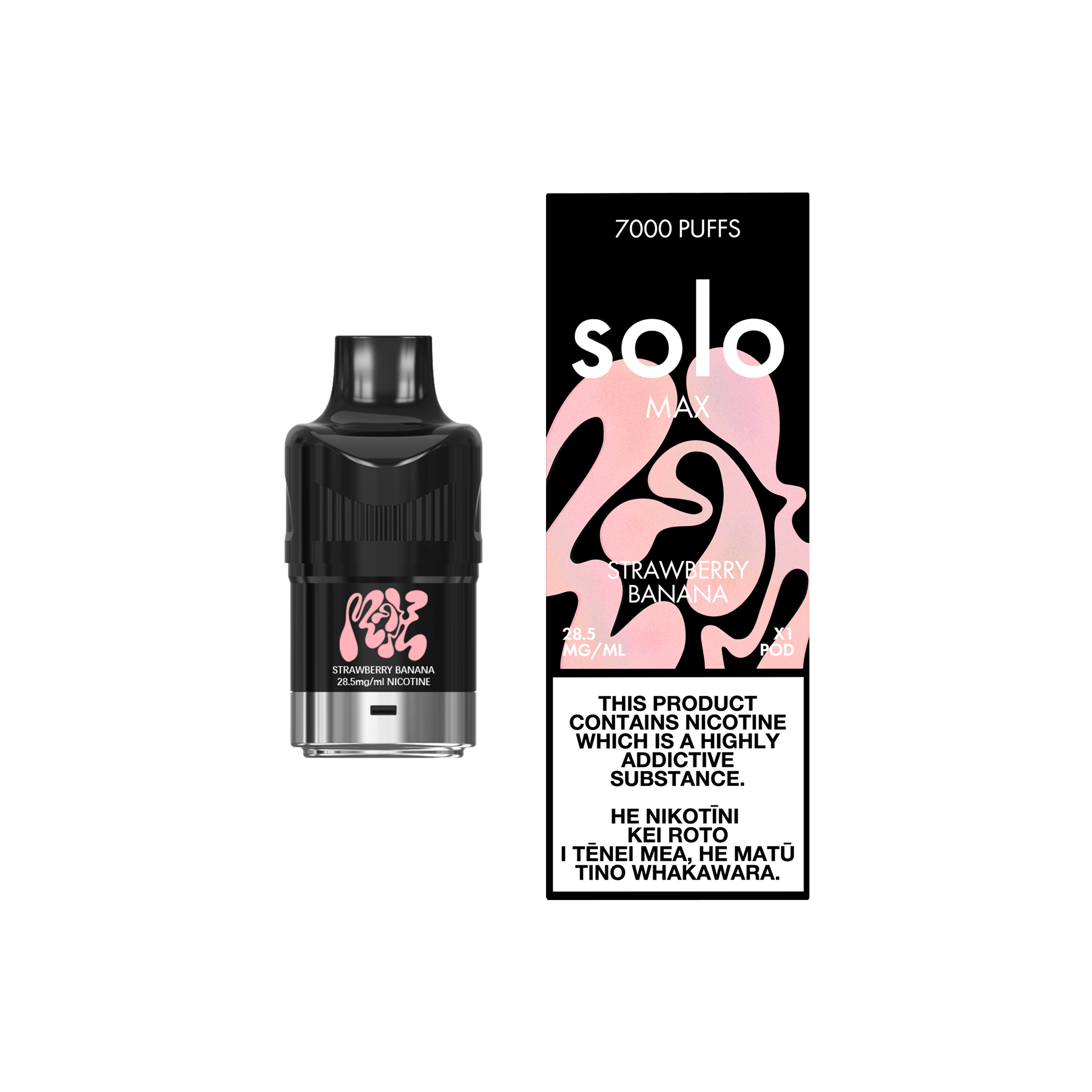 solo MAX Pod - Strawberry Banana