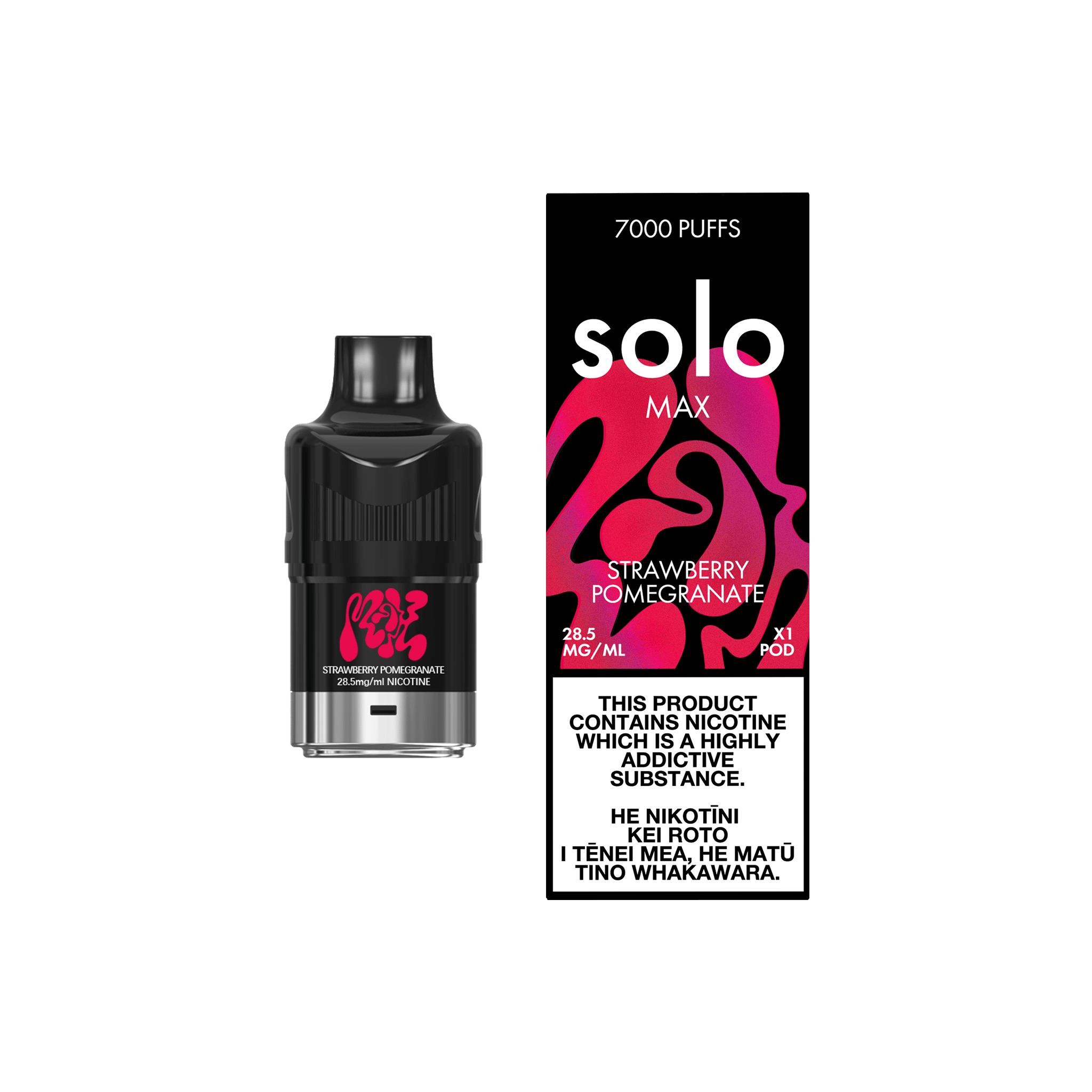 solo MAX Pod - Strawberry Pomegranate