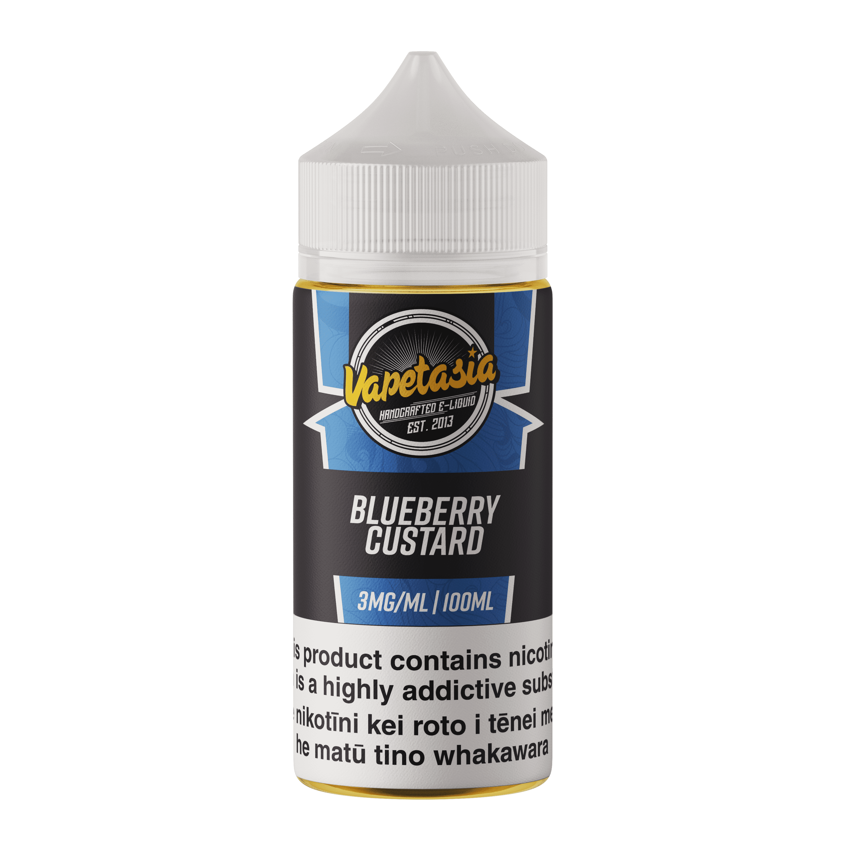 Vapetasia - Blueberry Custard - Vapoureyes