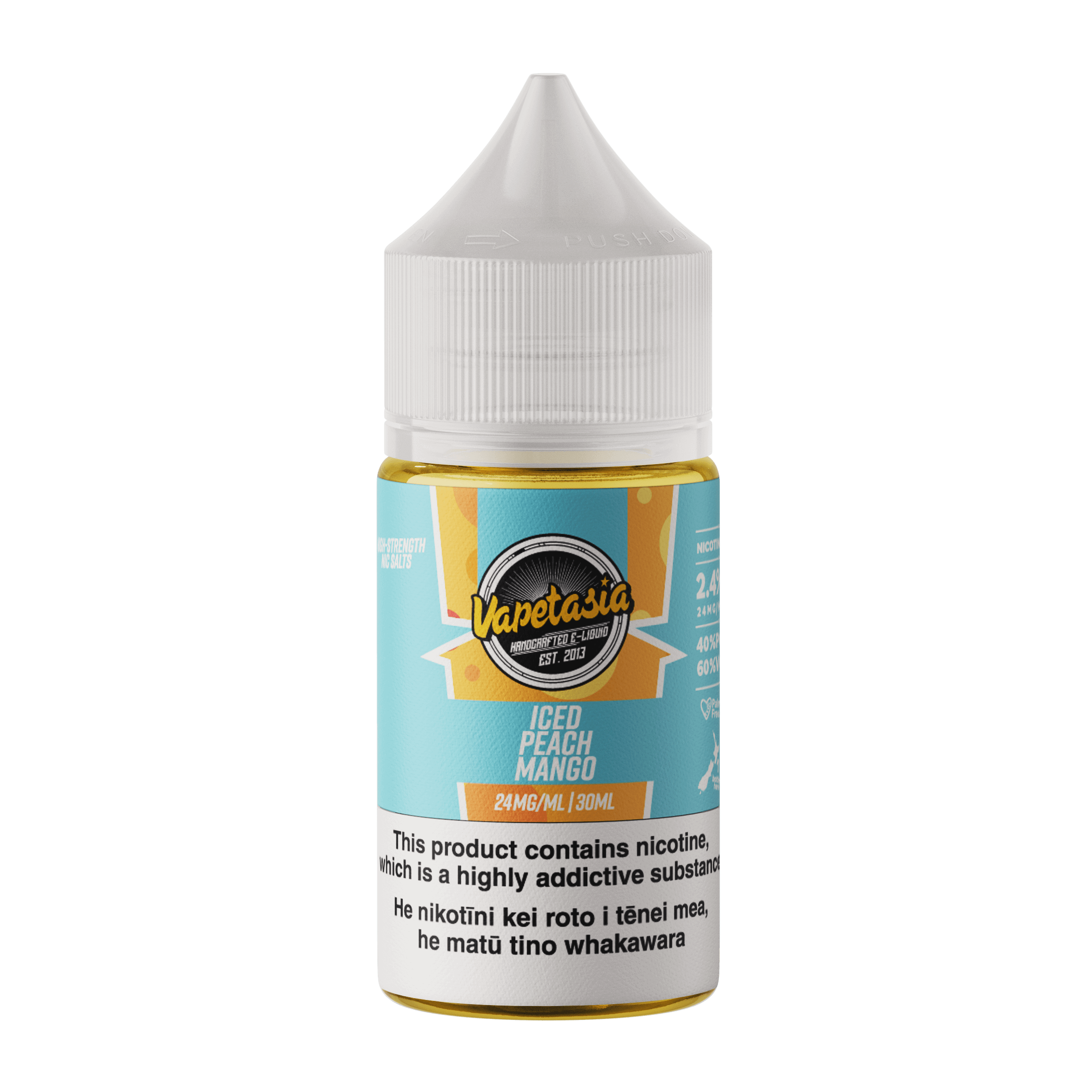 Vapetasia Killer Fruits Iced Salts - Peach Mango