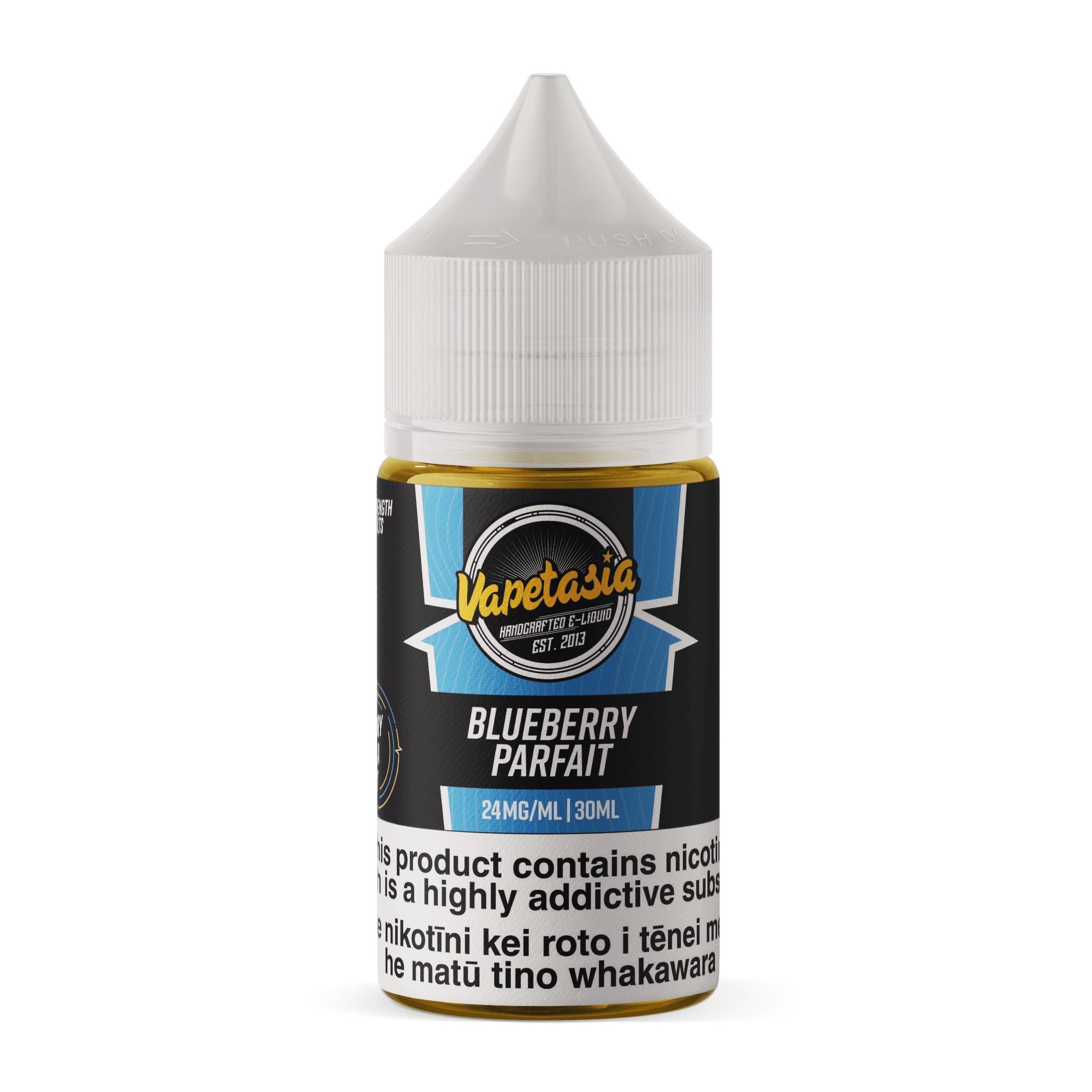 Vapetasia Parfait Salts - Blueberry Oats