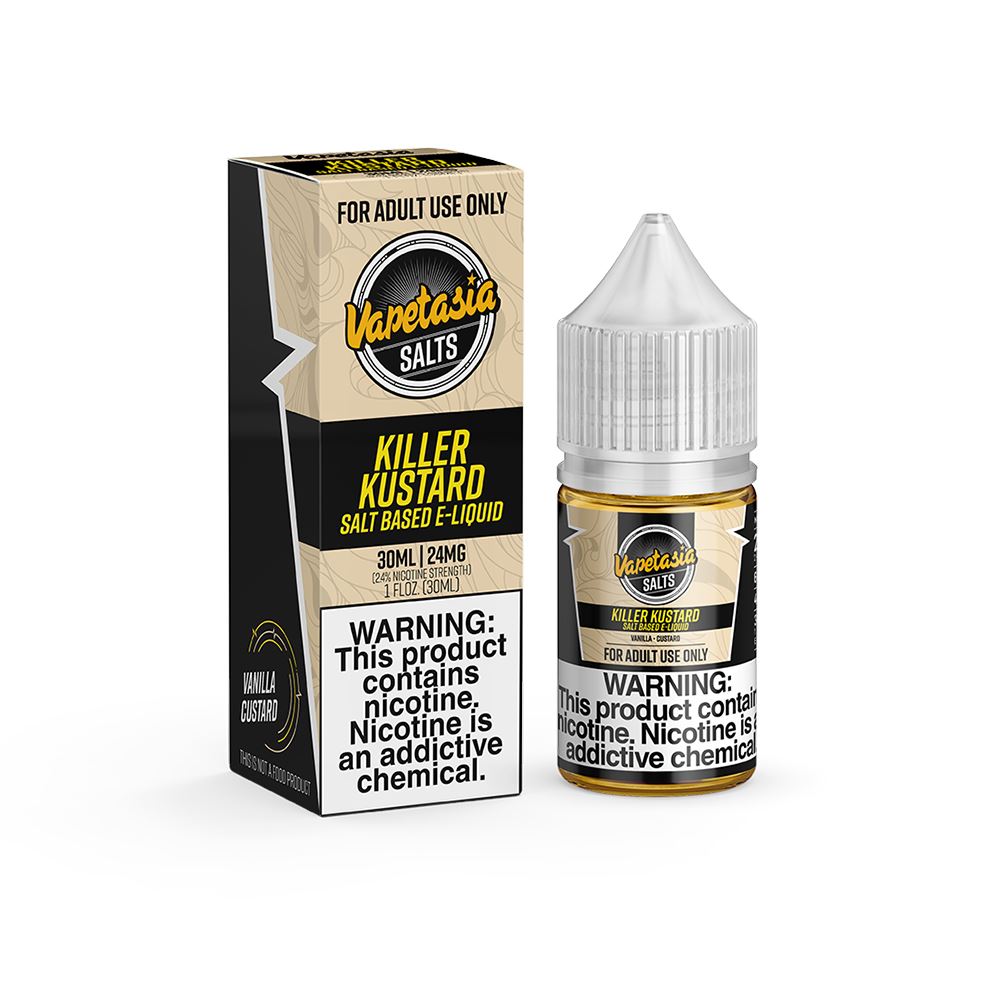 Vapetasia Salts - Killer Kustard - Vapoureyes